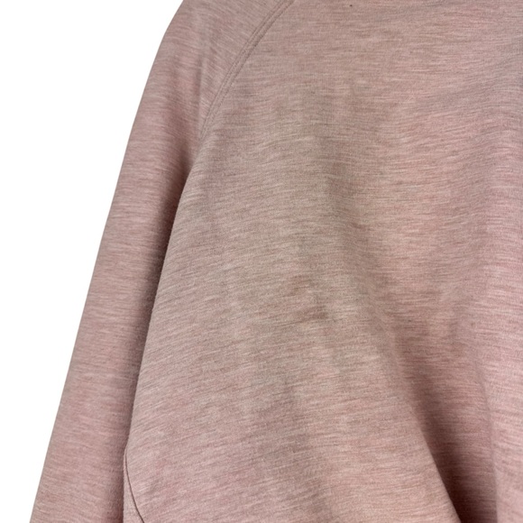 LULULEMON Tuck and Gather‎ Pullover Light Pink Knot Tie Flawed Size 4 Yoga - Picture 4 of 12